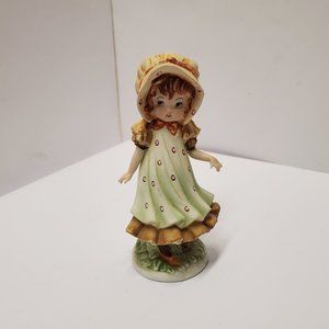 Lefton ceramic figurine LIttle girl in dress